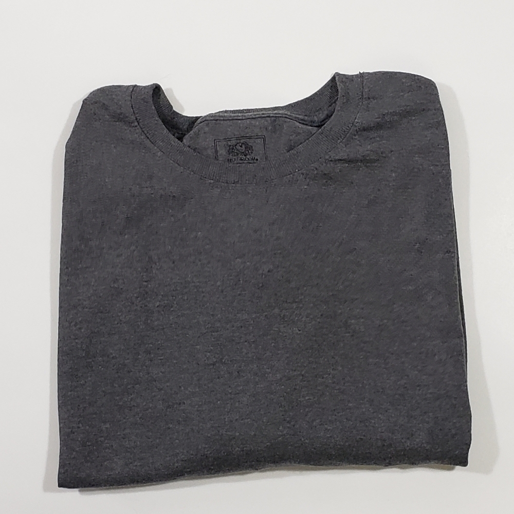 3/$15 🌻Gray Fruit of the Loom Men's Long Sleeve